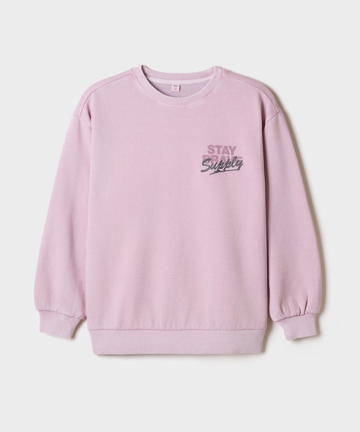 스파오 키즈(SPAO KIDS) [키즈] 피그먼트 스웨트셔츠 (기모)_SPMWG4TKU3