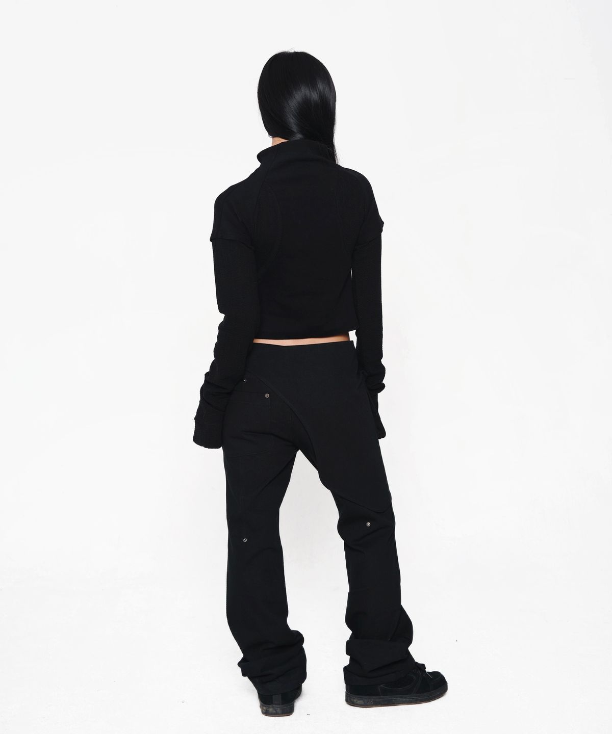 미스테페넘(MYSTEPHENM) VOL. 5.0 Layered Sleeve BK