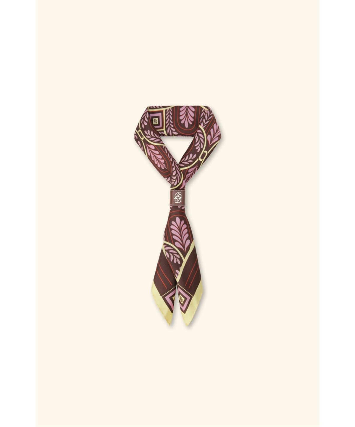 드롤드무슈(DROLE DE MONSIEUR) Bandana silk print Caesars D4AJW26103RED