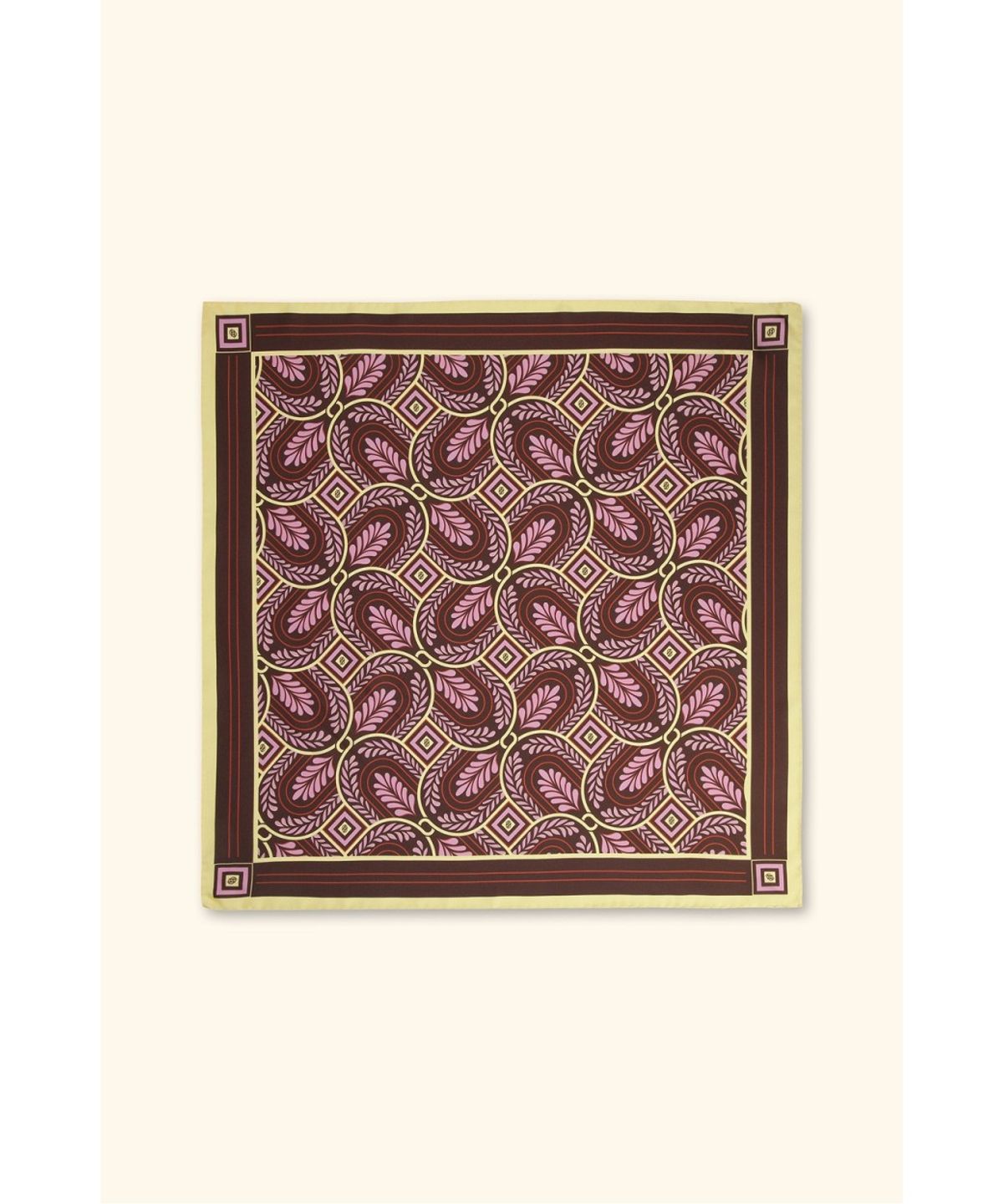 드롤드무슈(DROLE DE MONSIEUR) Bandana silk print Caesars D4AJW26103RED