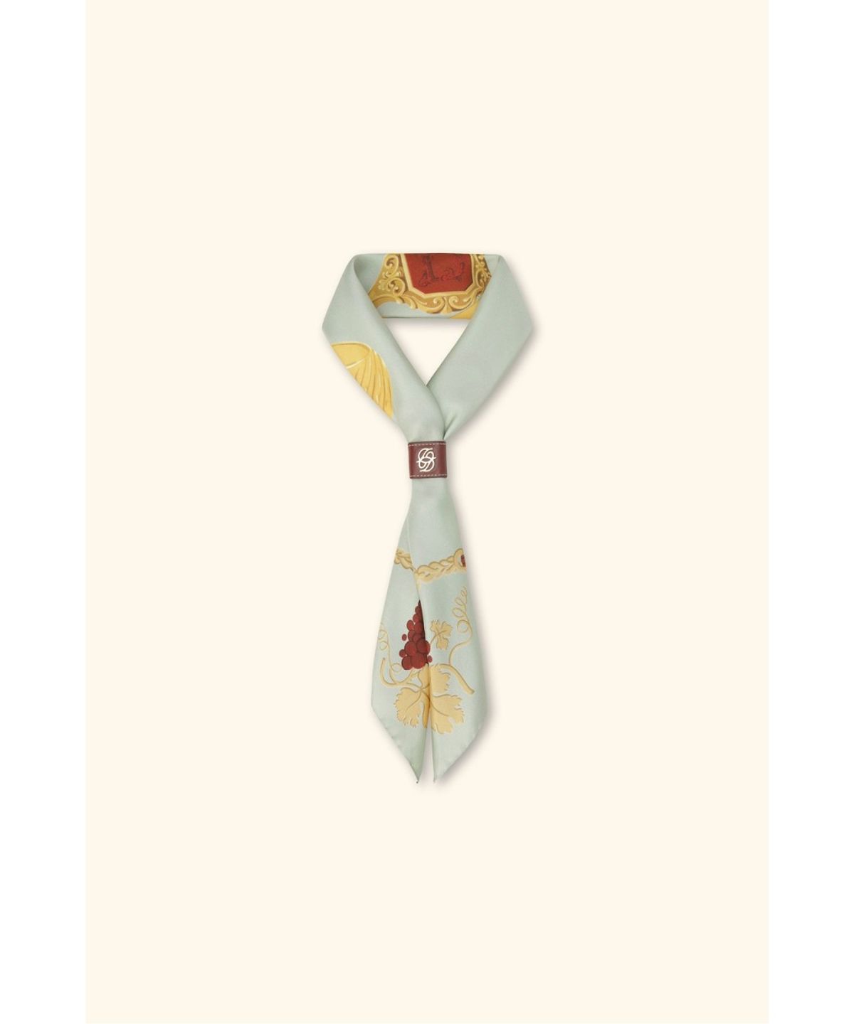 드롤드무슈(DROLE DE MONSIEUR) Bandana print rings silk D4AJW26105GRL