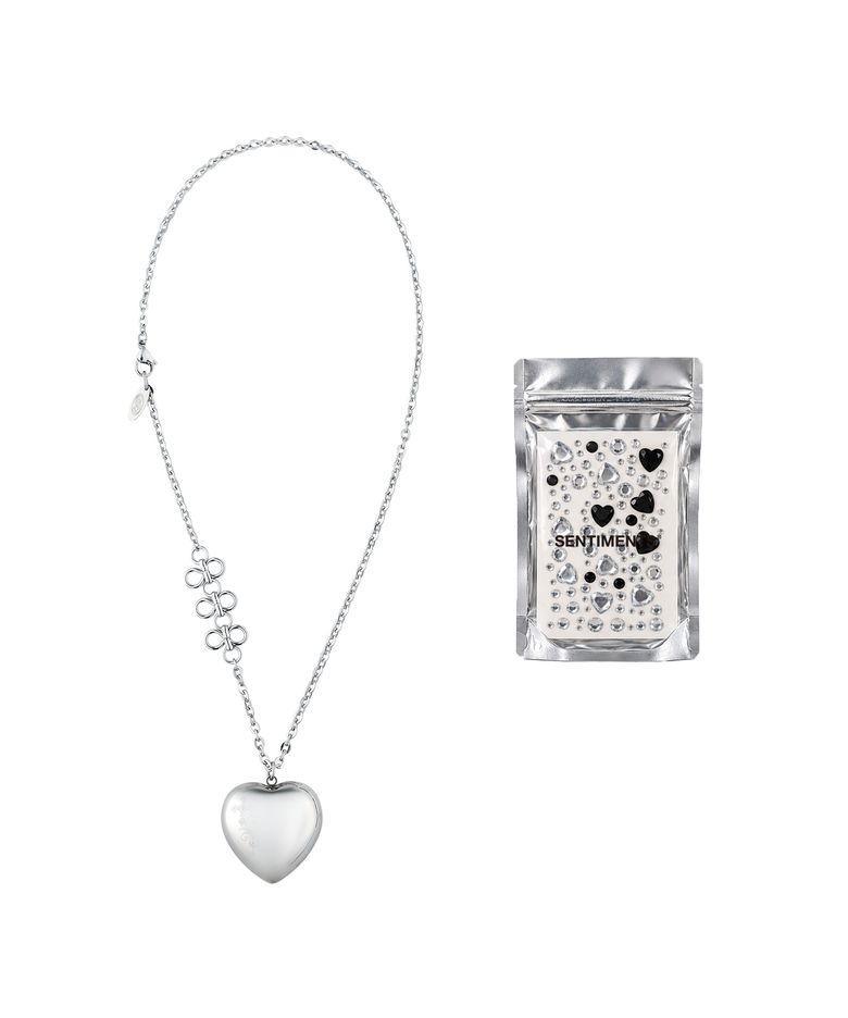 [무신사 단독] NO.821 [SILVER] DIY NECKLACE + GEM STICKER 8SET