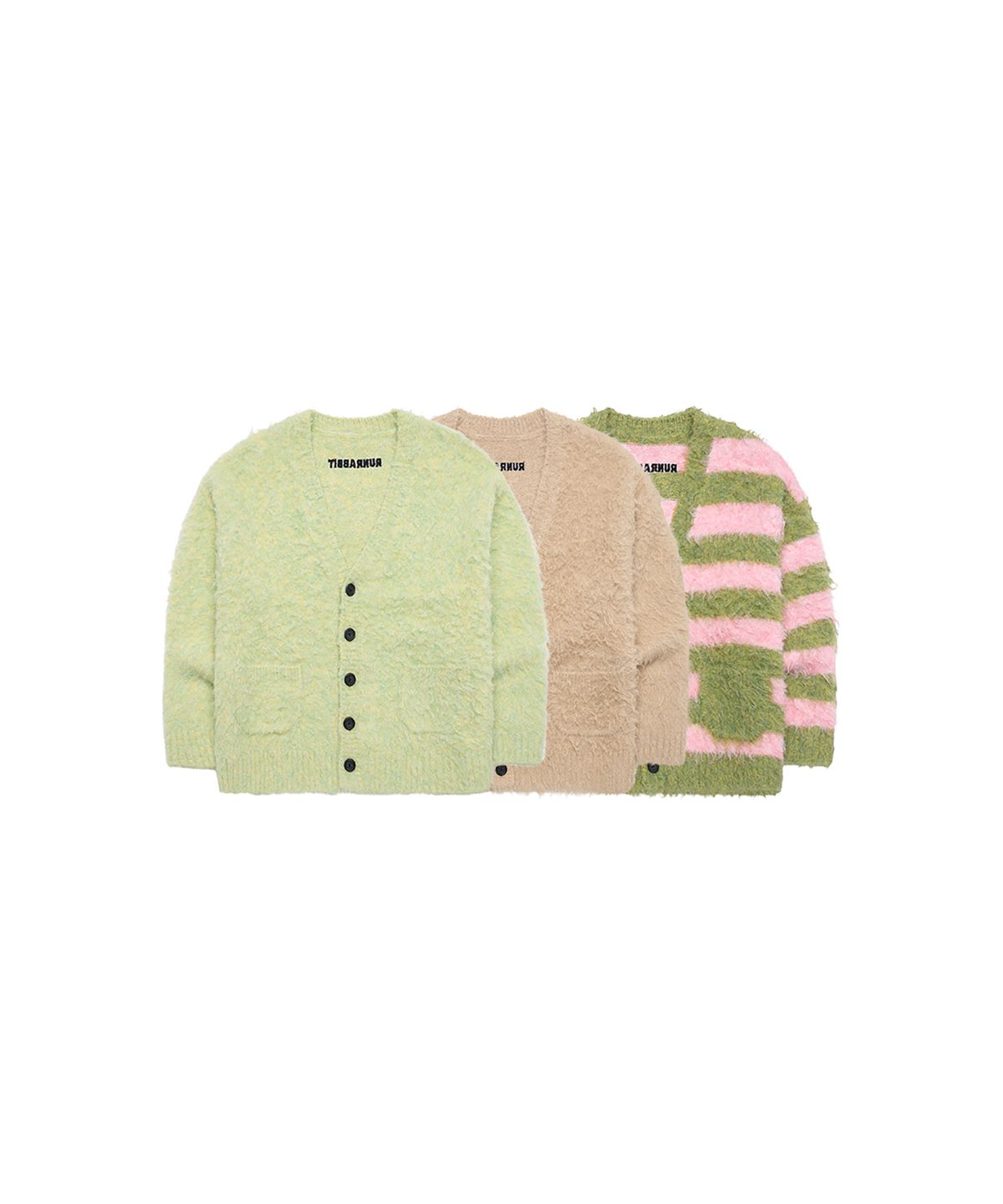 런레빗(RUNRABBIT) Rock Brush Cardigan