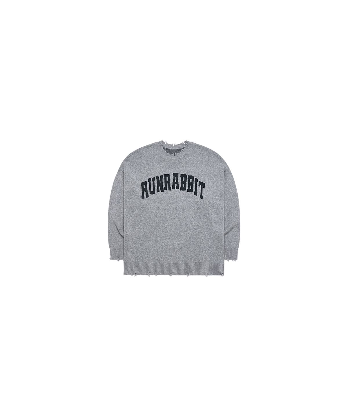 런레빗(RUNRABBIT) Rock Destroyed Knit