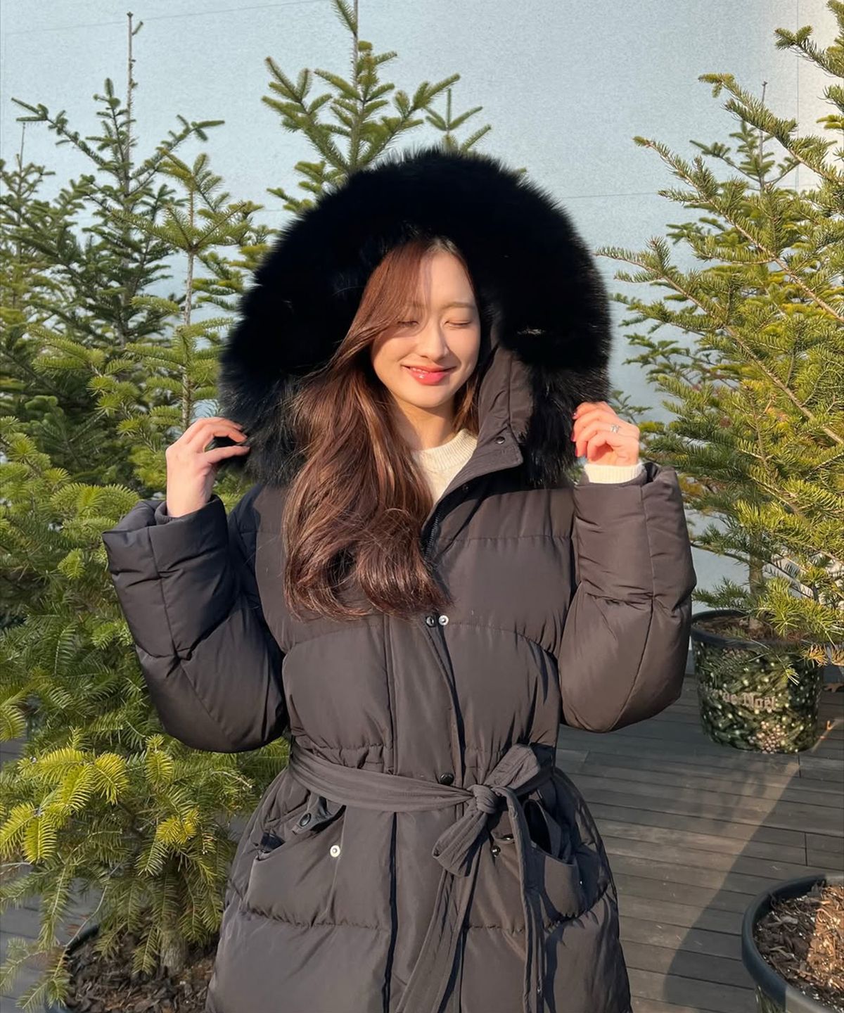 쥬시쥬디(JUCYJUDY) 폭스퍼머스코비롱다운 JZDJ726A