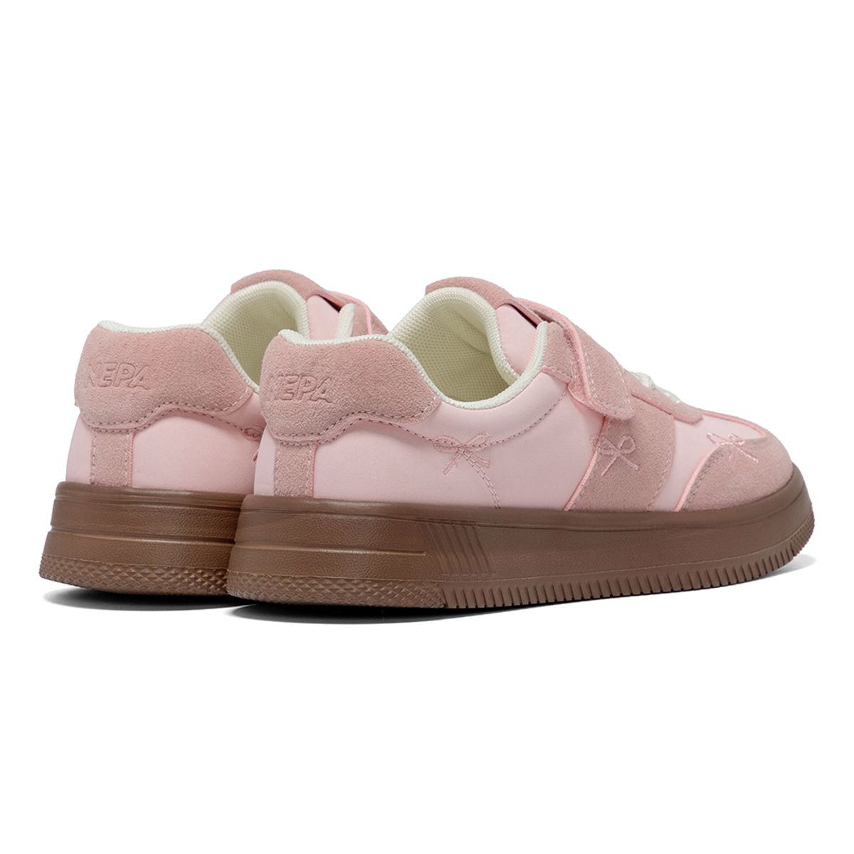 네파 키즈 악세서리(NEPAKIDS ACC) 에스텔 신꾸 하트참 스트랩 운동화 핑크 NE6FW02PNK