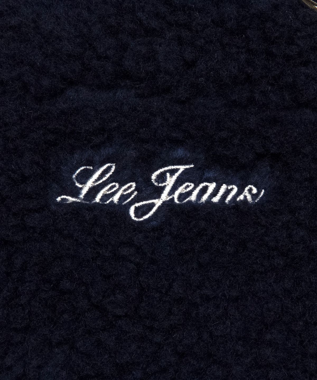 리(LEE) 미니 패디드 토트백 네이비