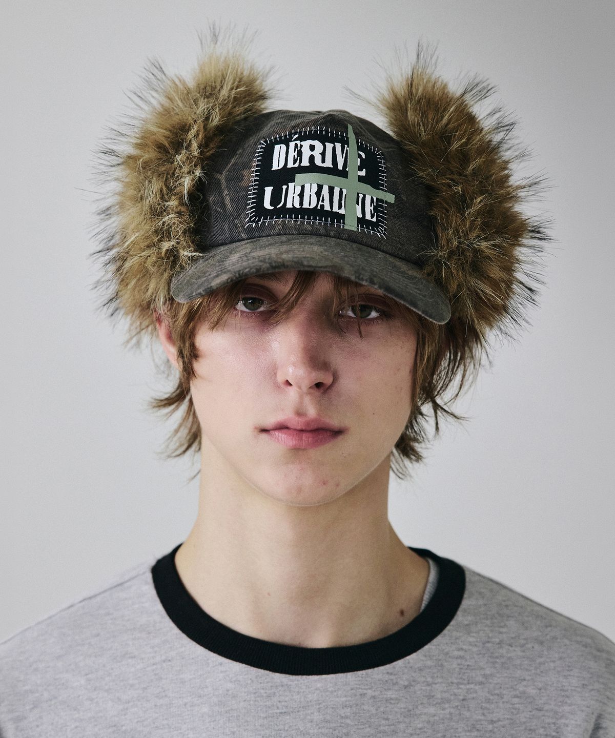 메종미네드(MAISON MINED) PATCH TROOPER CAP REAL TREE