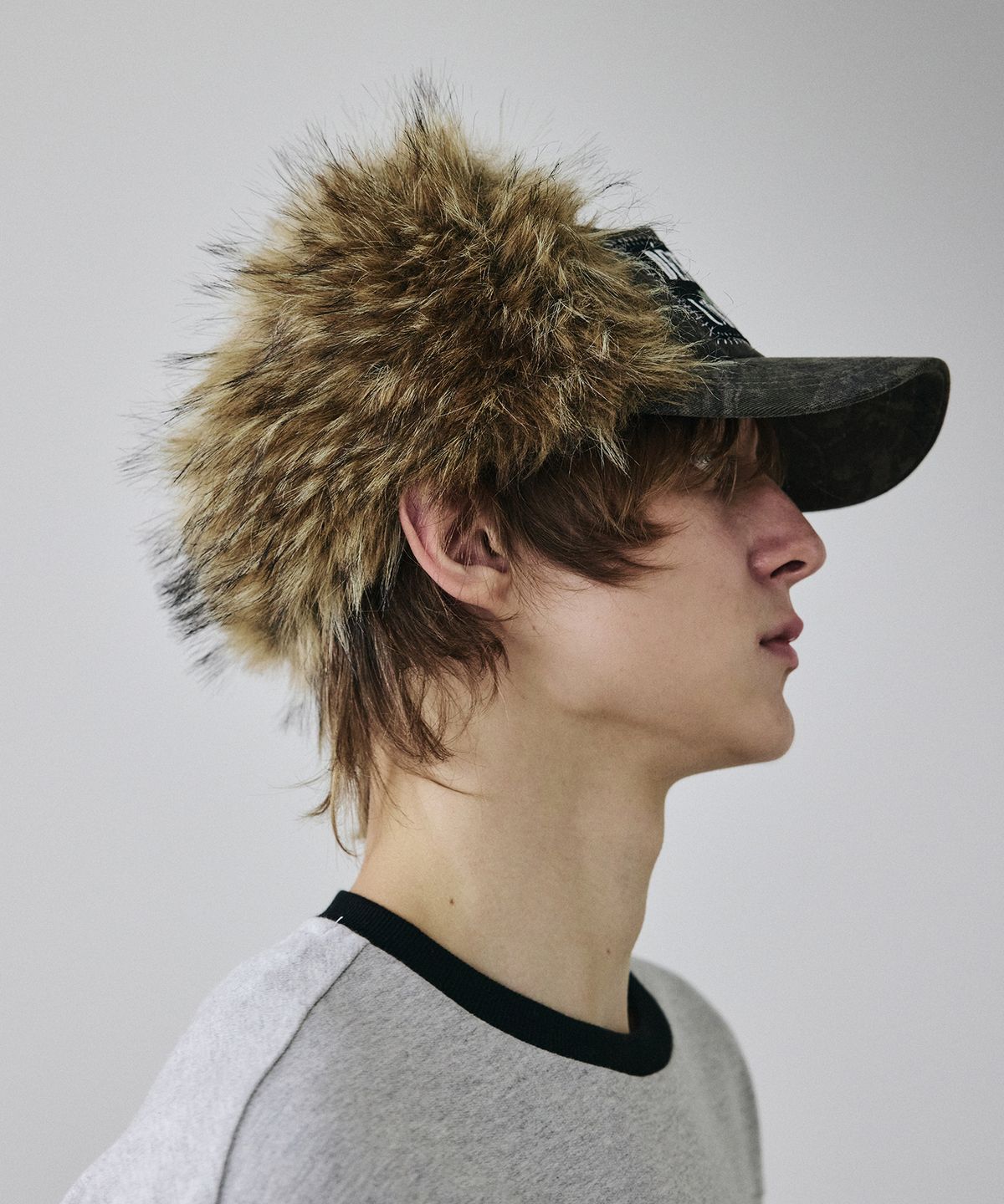 메종미네드(MAISON MINED) PATCH TROOPER CAP REAL TREE