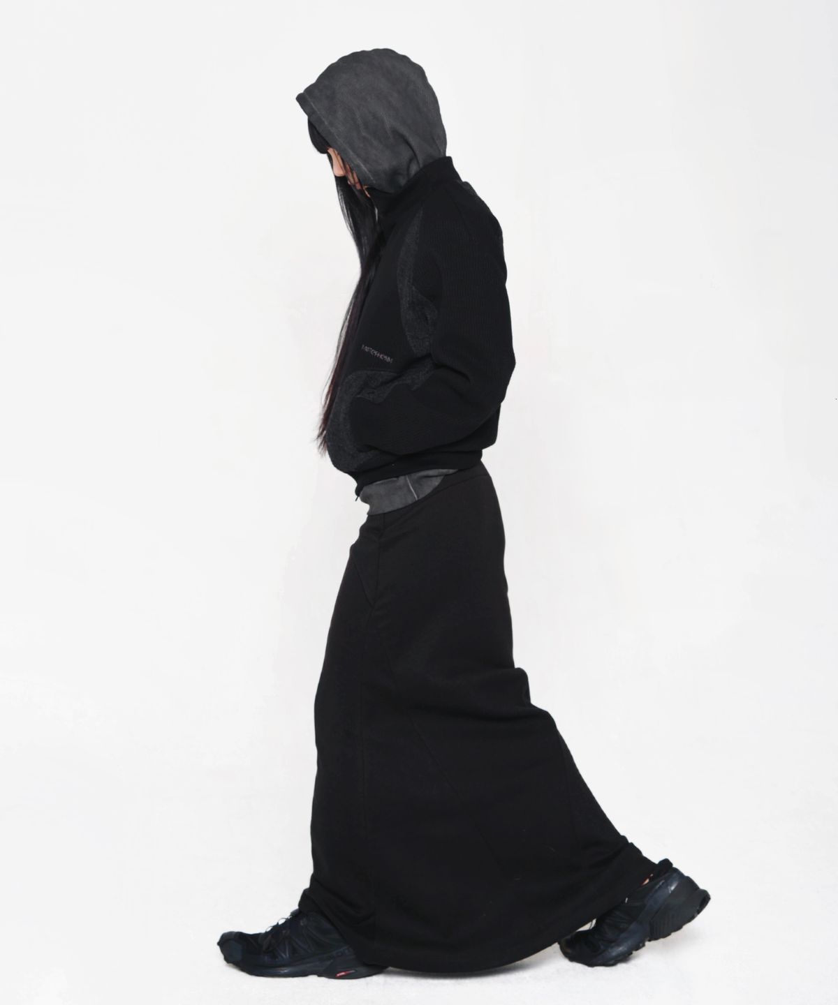 미스테페넘(MYSTEPHENM) VOL. 5.0 Asymmetric Jersey BK