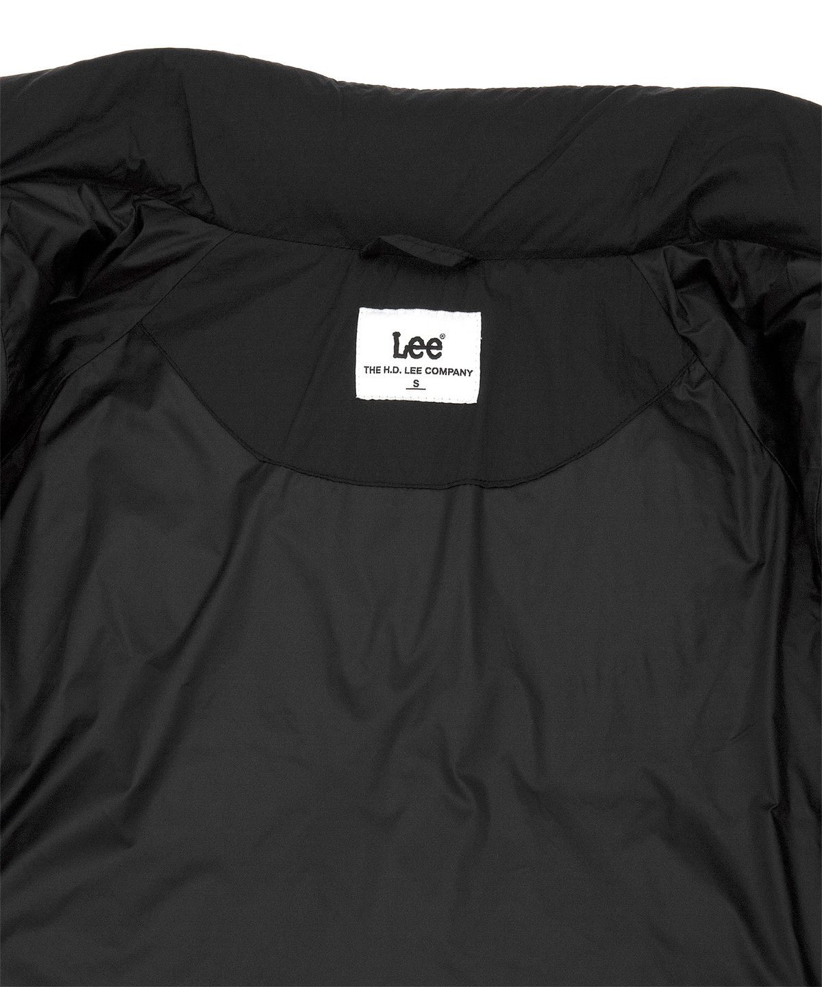 리(LEE) 우먼 래글런 다운 블랙