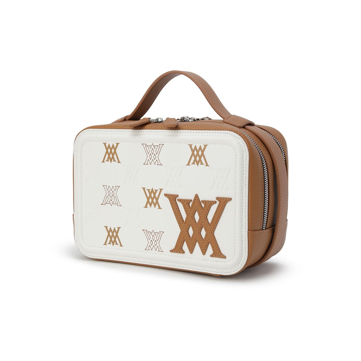 어뉴골프(ANEW GOLF) UNI LOGO STITCH SQUARE POUCH_IV