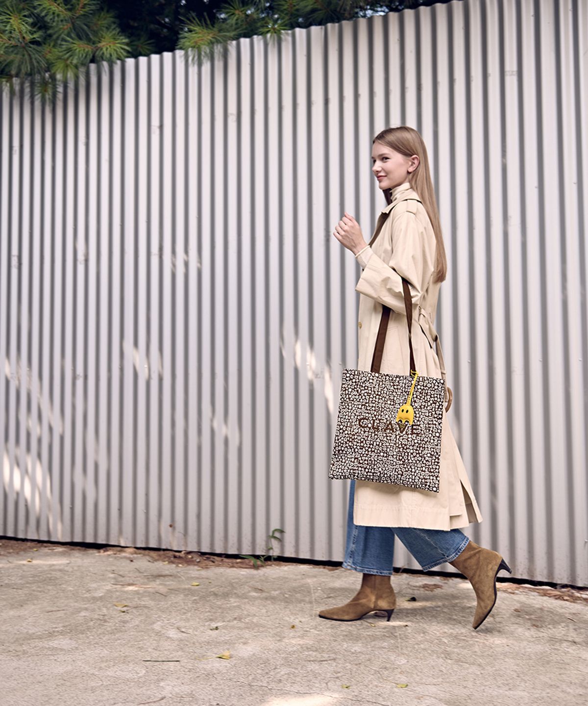 끌라베(CLAVE) RIOJEE ECOBAG_Brown