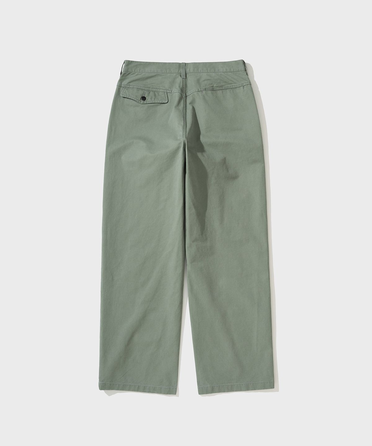 셔터(SHIRTER) COTTON DRILL DOUBLE KNEE PANTS (OLIVE)