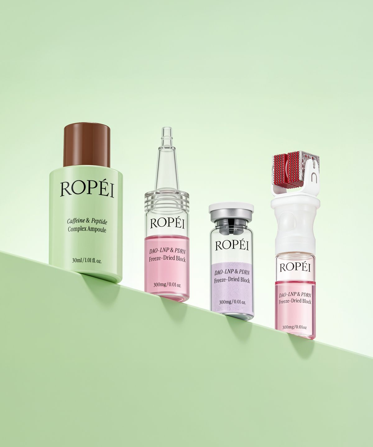 로페이(ROPEI) 루트 부스팅 듀얼 키트(4주)+4-레벨 마이크로샷 스탬프