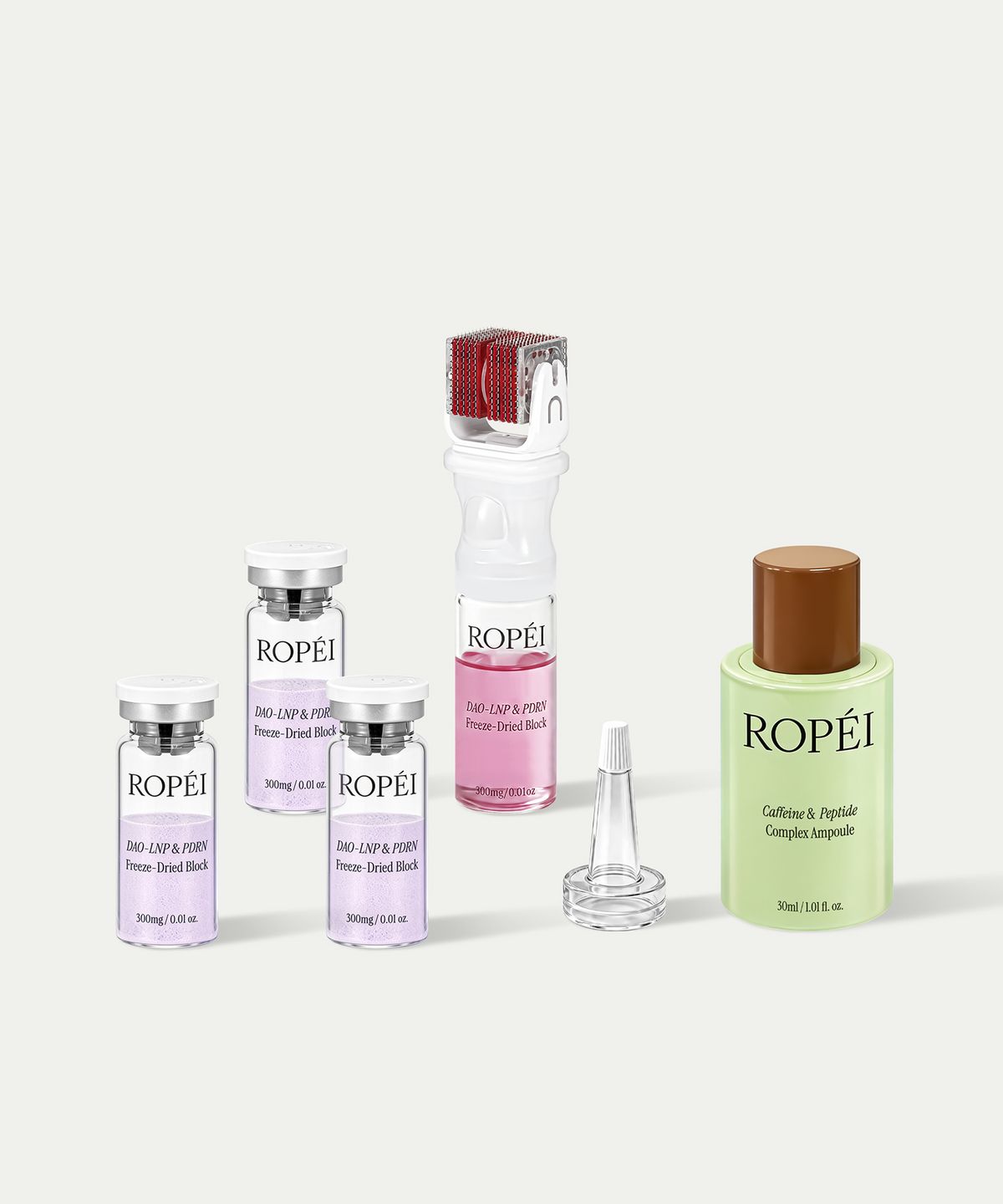 로페이(ROPEI) 루트 부스팅 듀얼 키트(4주)+4-레벨 마이크로샷 스탬프