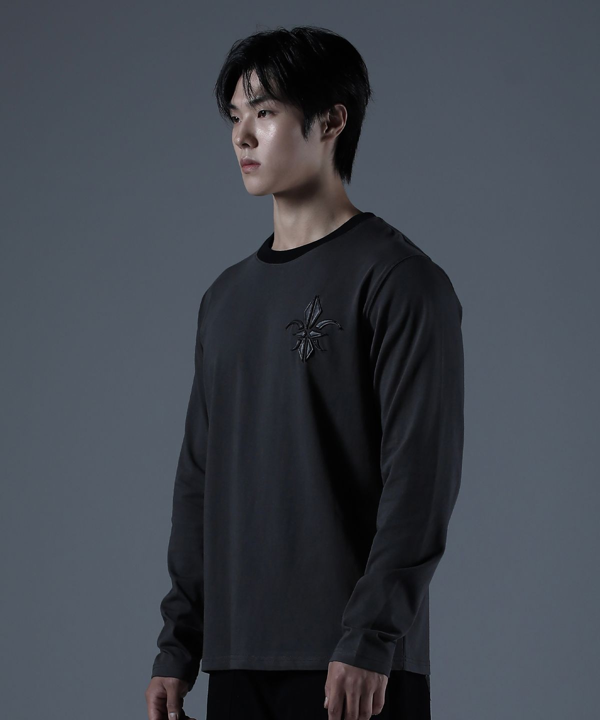 카미드(CARMID) 고어레더 롱슬리브 [차콜]