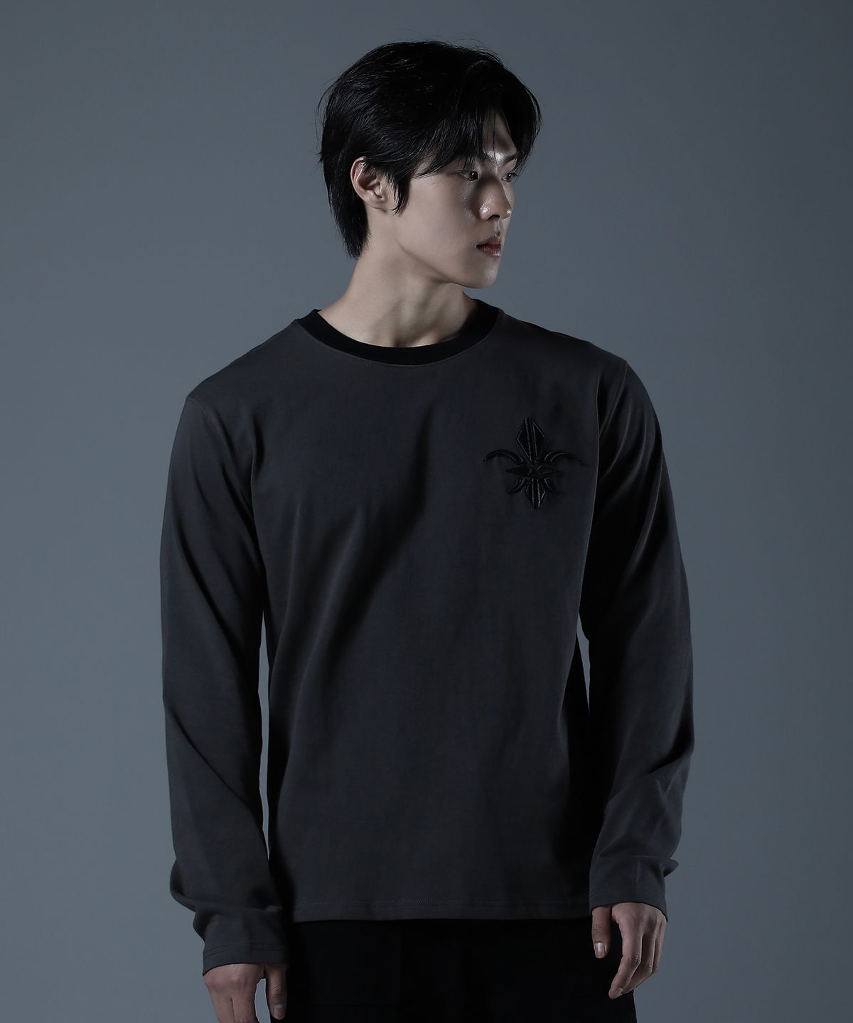 카미드(CARMID) 고어레더 롱슬리브 [차콜]