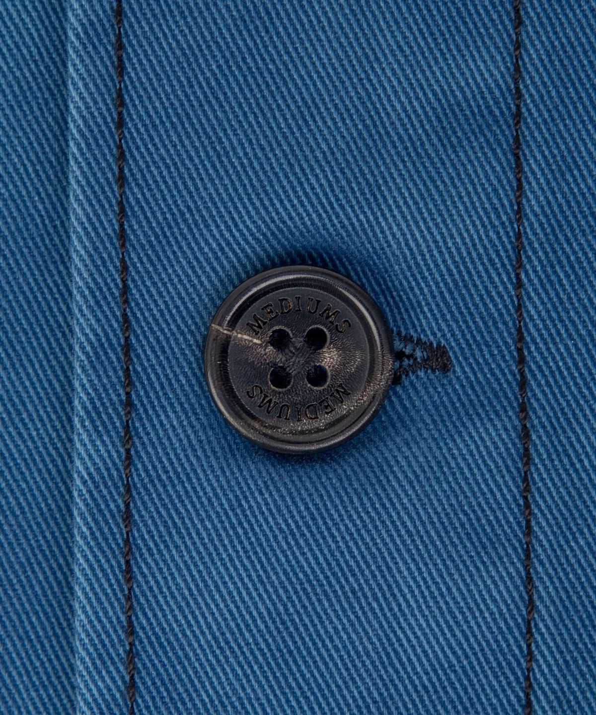 미디엄스(MEDIUMS) Washed Twill French Work Jacket - Blue (워시드 트윌 프렌치 워크 자켓 - 블루)
