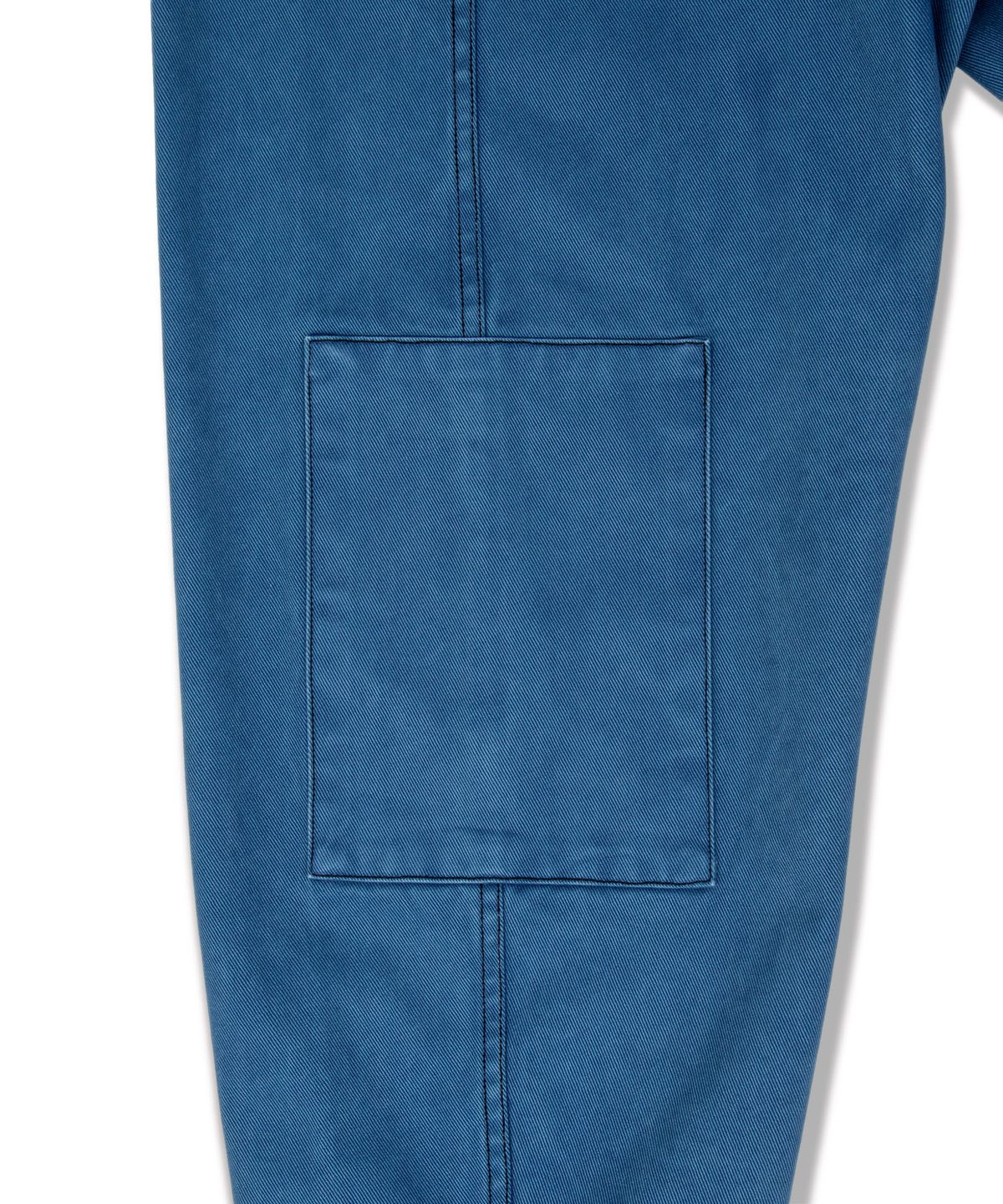 미디엄스(MEDIUMS) Washed Twill French Work Jacket - Blue (워시드 트윌 프렌치 워크 자켓 - 블루)