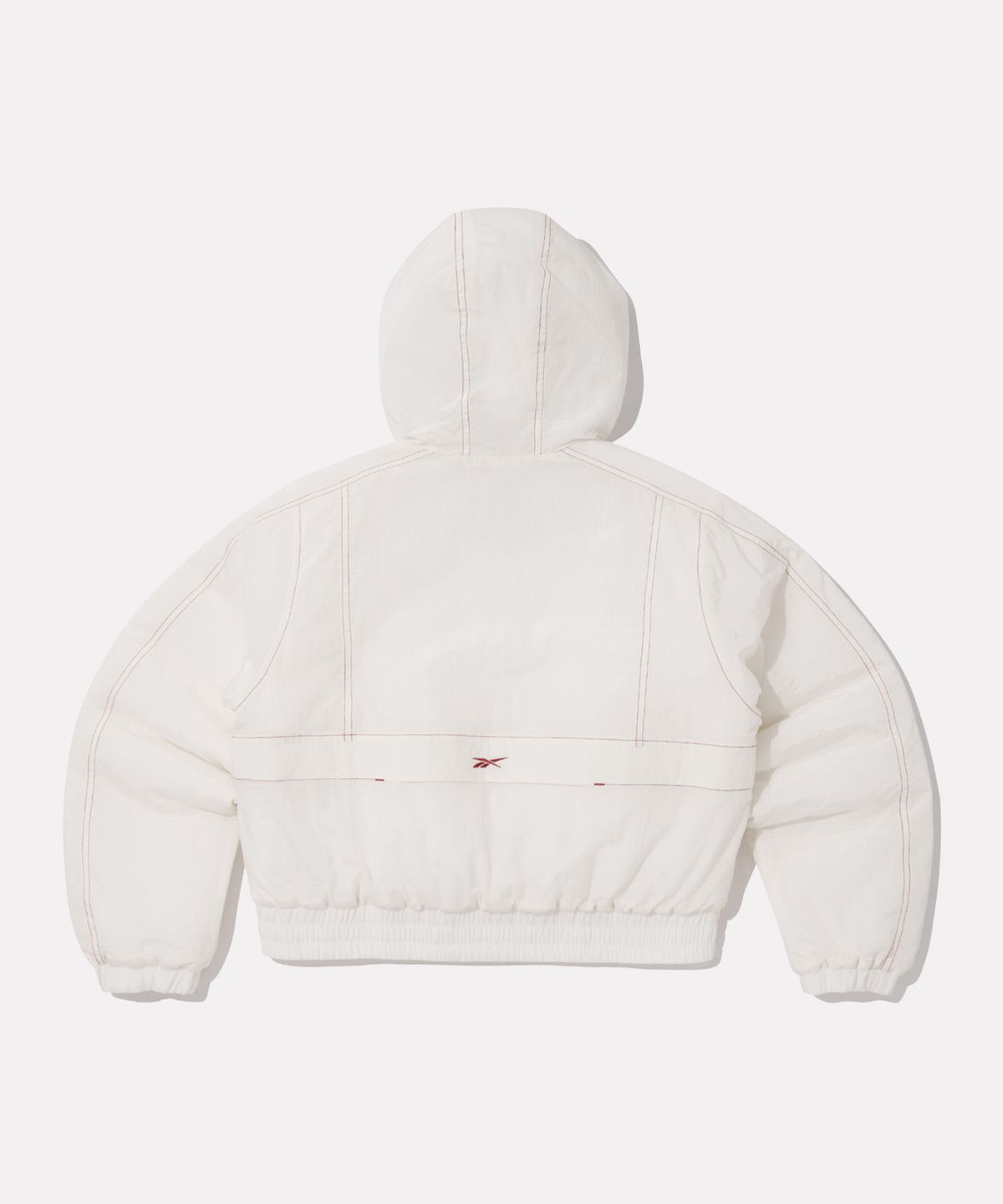 리복(REEBOK) 그리드 스티치 패딩 자켓 (W) - 오프 화이트