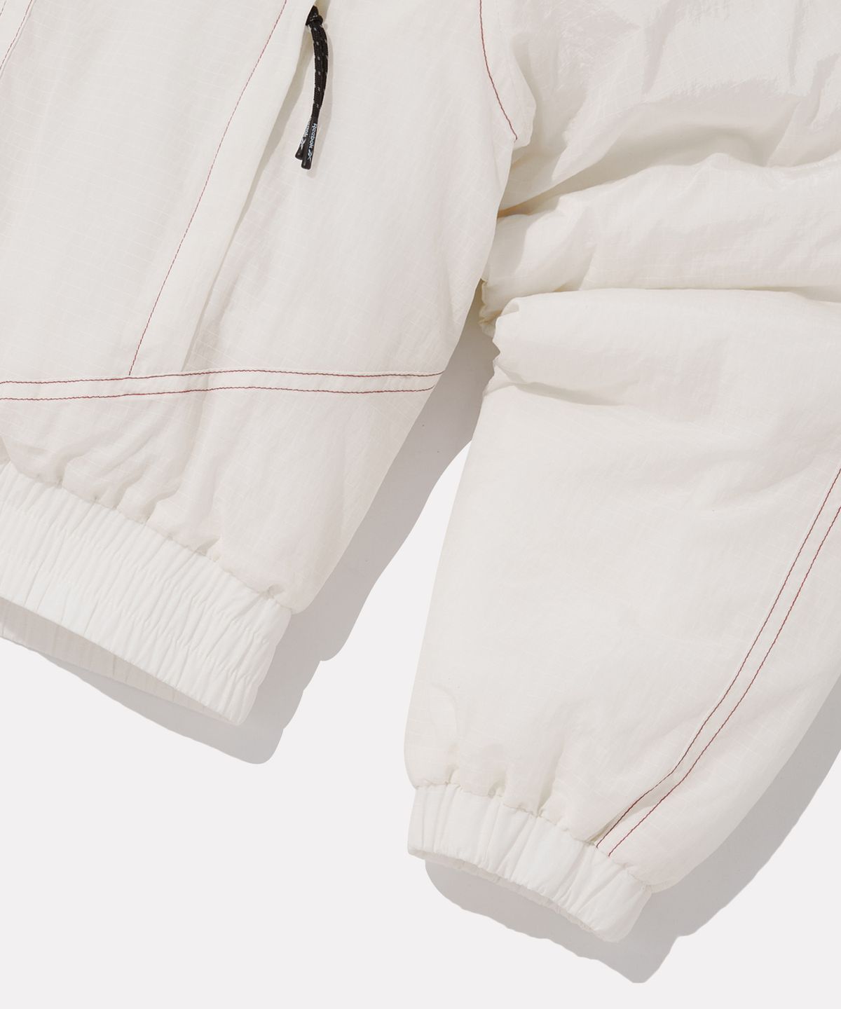리복(REEBOK) 그리드 스티치 패딩 자켓 (W) - 오프 화이트