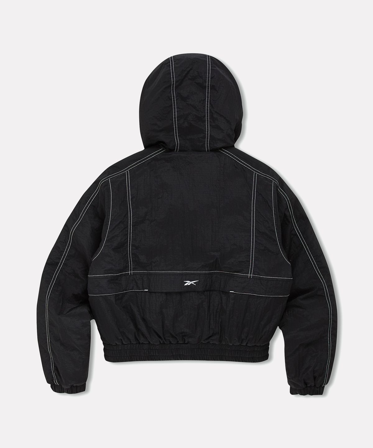 리복(REEBOK) 그리드 스티치 패딩 자켓 (W) - 블랙