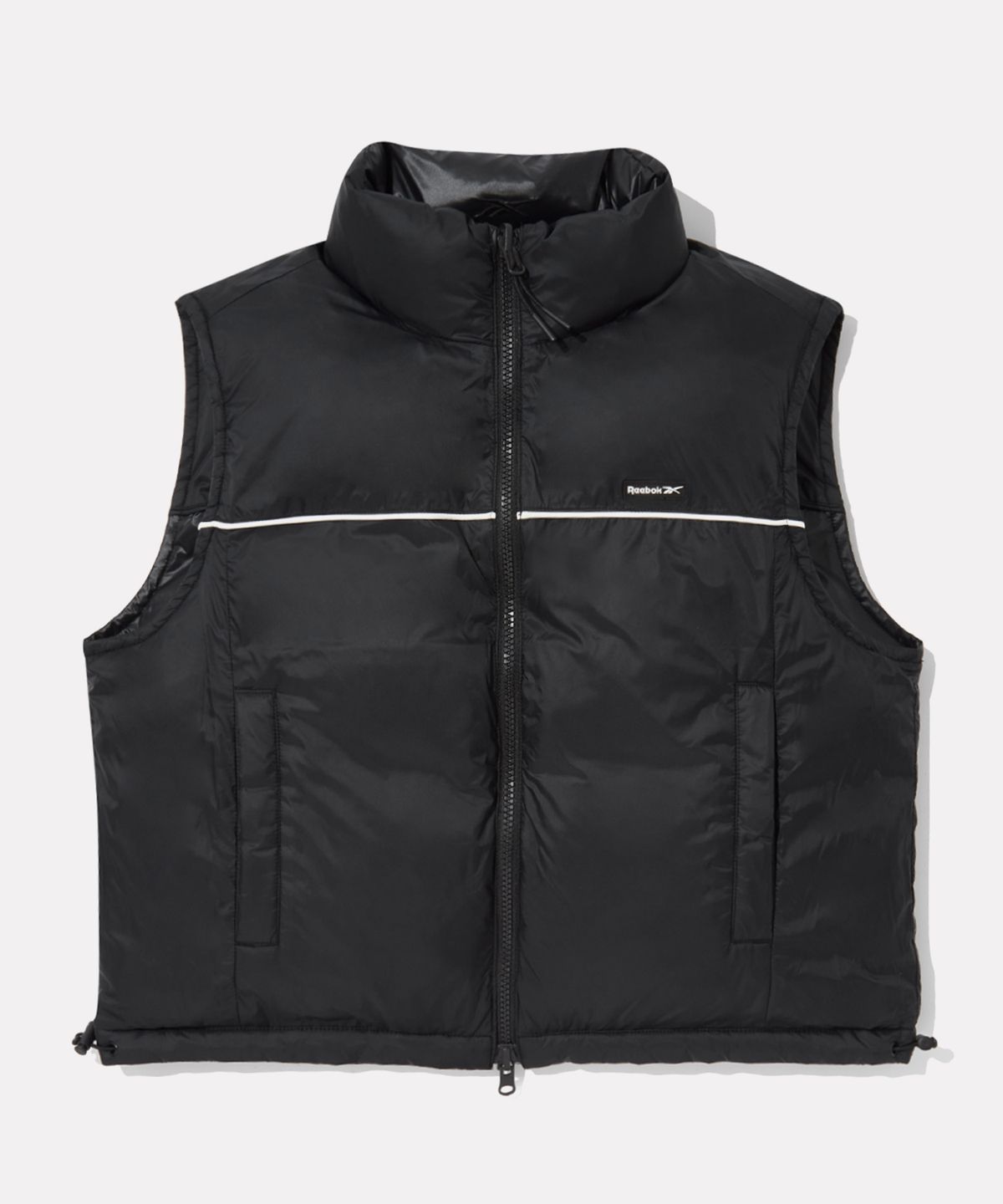 리복(REEBOK) 리버시블 패딩 베스트 (W) - 블랙