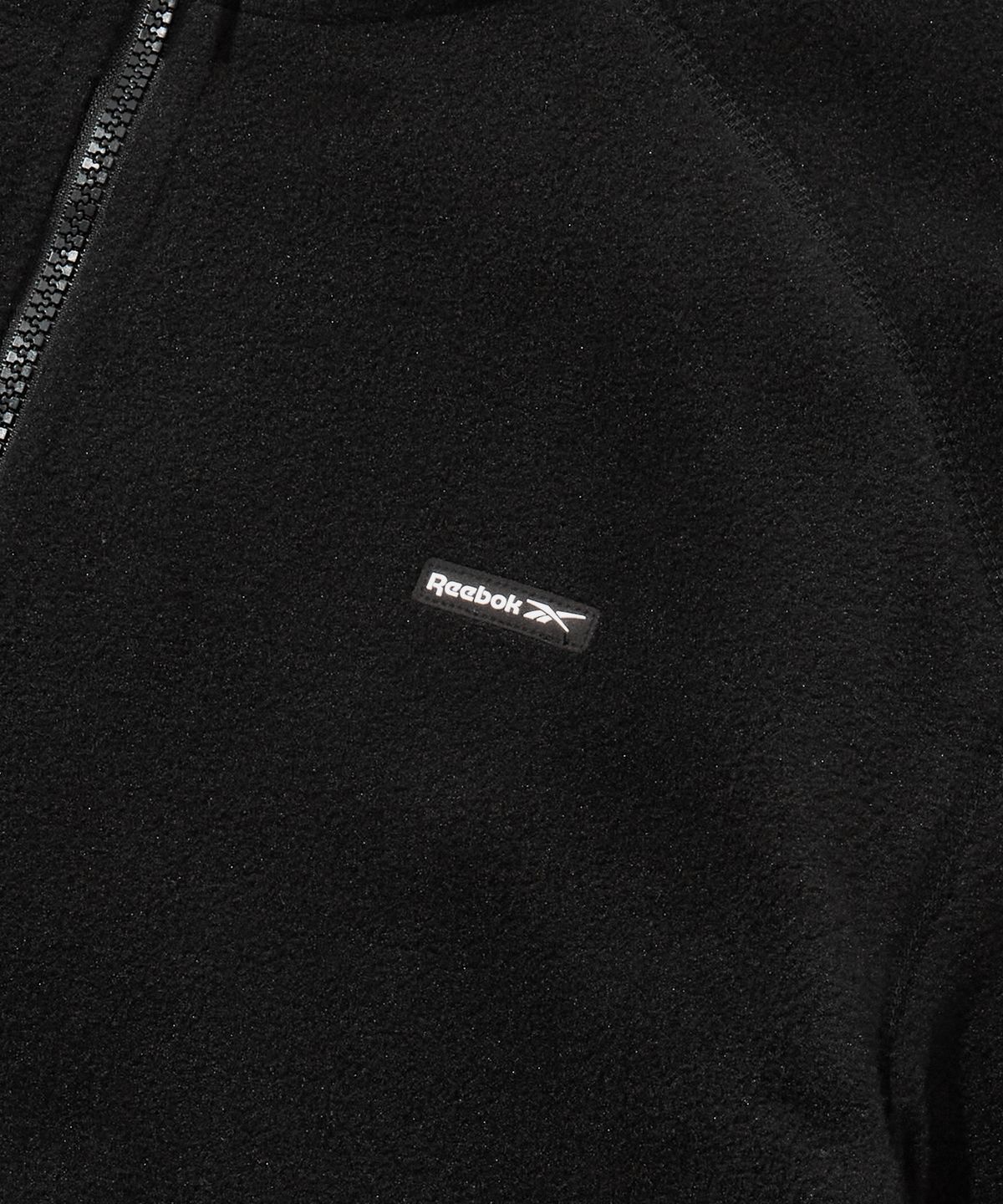 리복(REEBOK) 플리스 리버시블 자켓 - 블랙:블랙