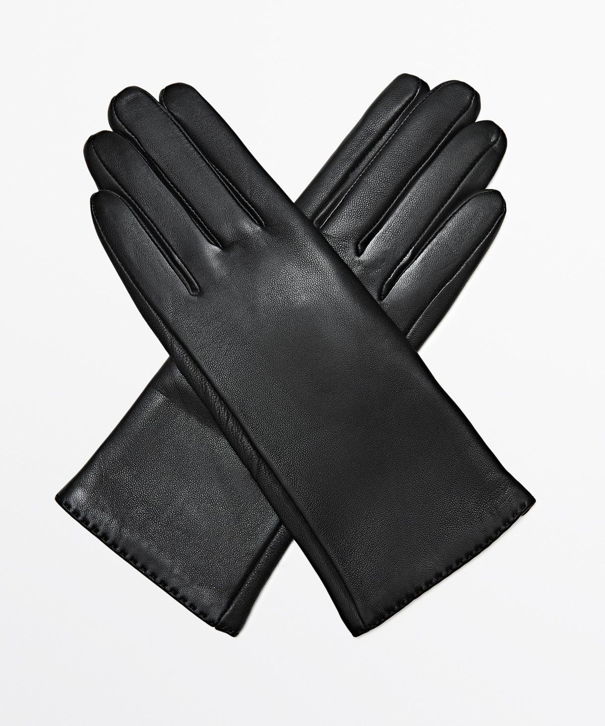 마시모두띠(MASSIMO DUTTI) 긴 나파 가죽 장갑