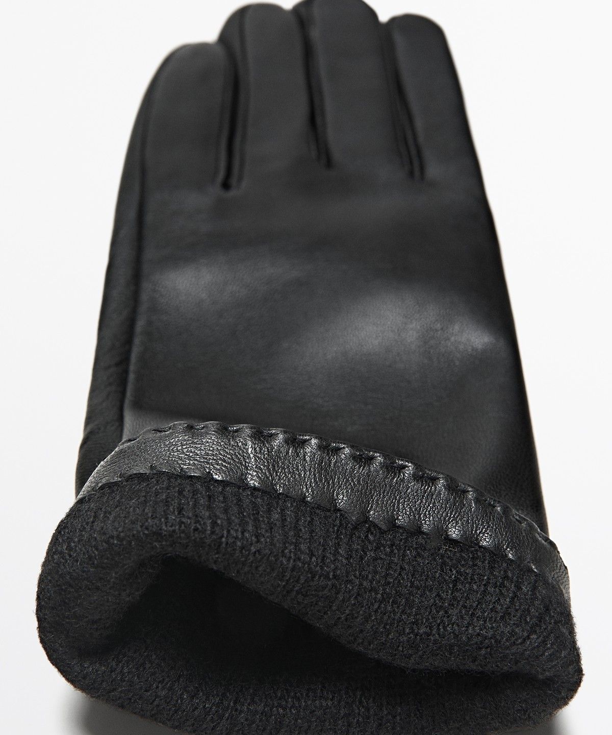 마시모두띠(MASSIMO DUTTI) 긴 나파 가죽 장갑