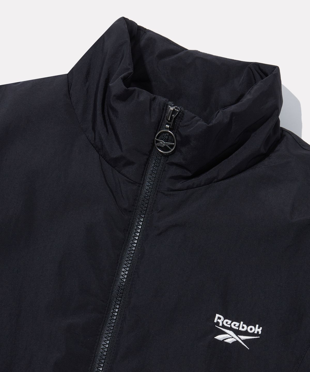 리복(REEBOK) DNA 트랙 패딩 자켓 - 블랙