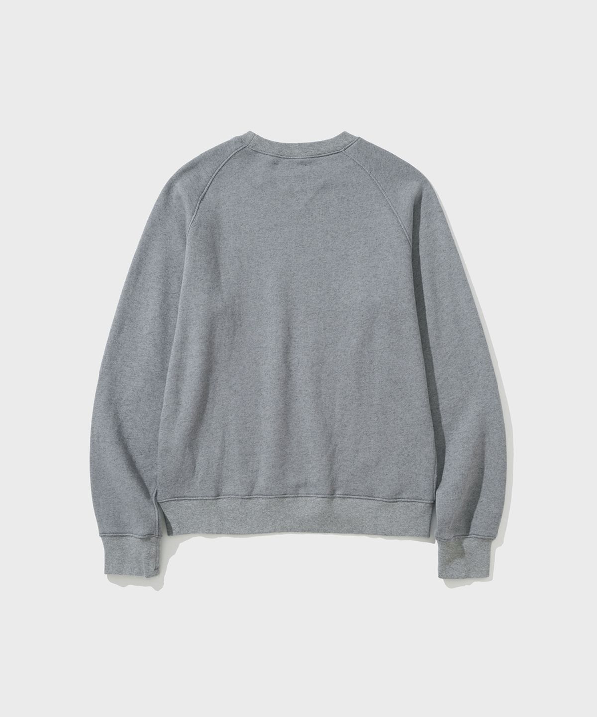 셔터(SHIRTER) CASHMERE BLENDED SWEATSHIRT (GREY)