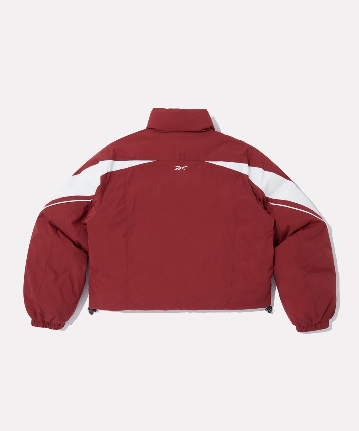 리복(REEBOK) 벡터 리버시블 패딩 (W) - 다크 레드:블랙