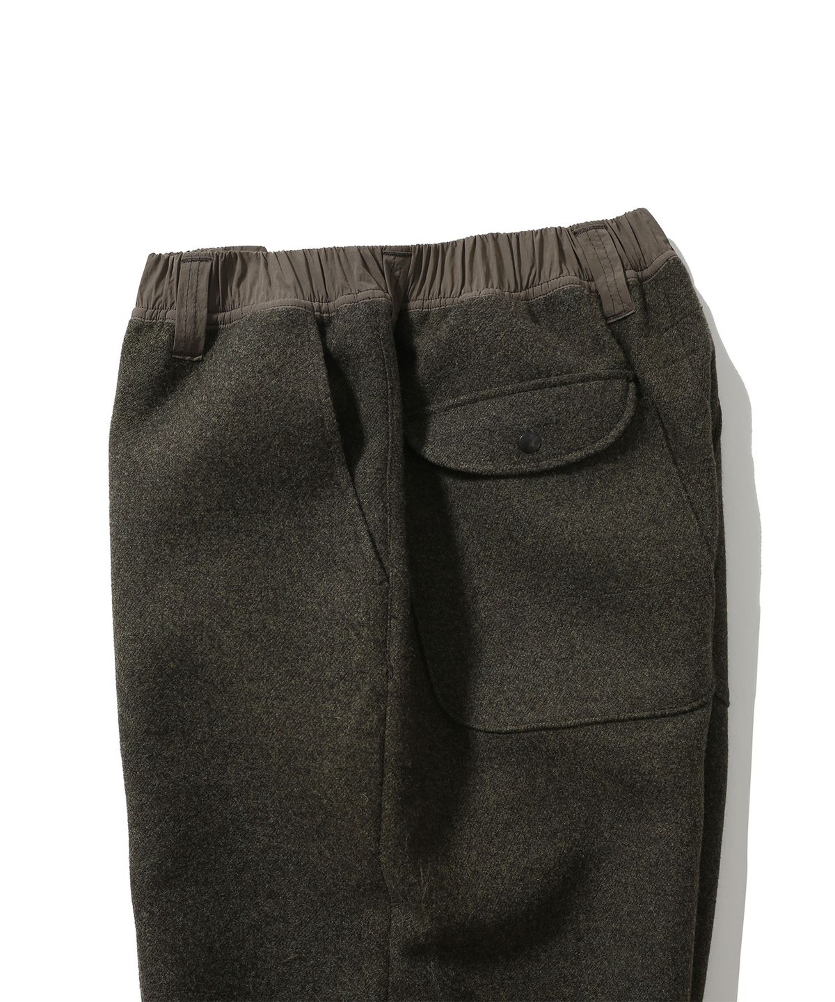 휴머러스 어카운트(HUMOROUS ACCOUNT) WOOLLY TROUSER / OAK BROWN