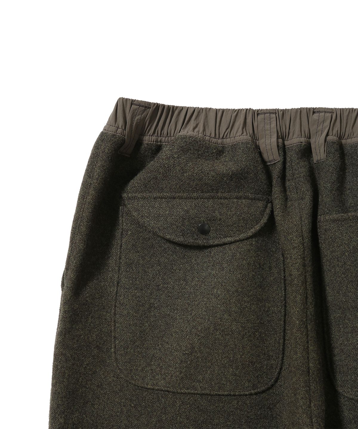 휴머러스 어카운트(HUMOROUS ACCOUNT) WOOLLY TROUSER / OAK BROWN