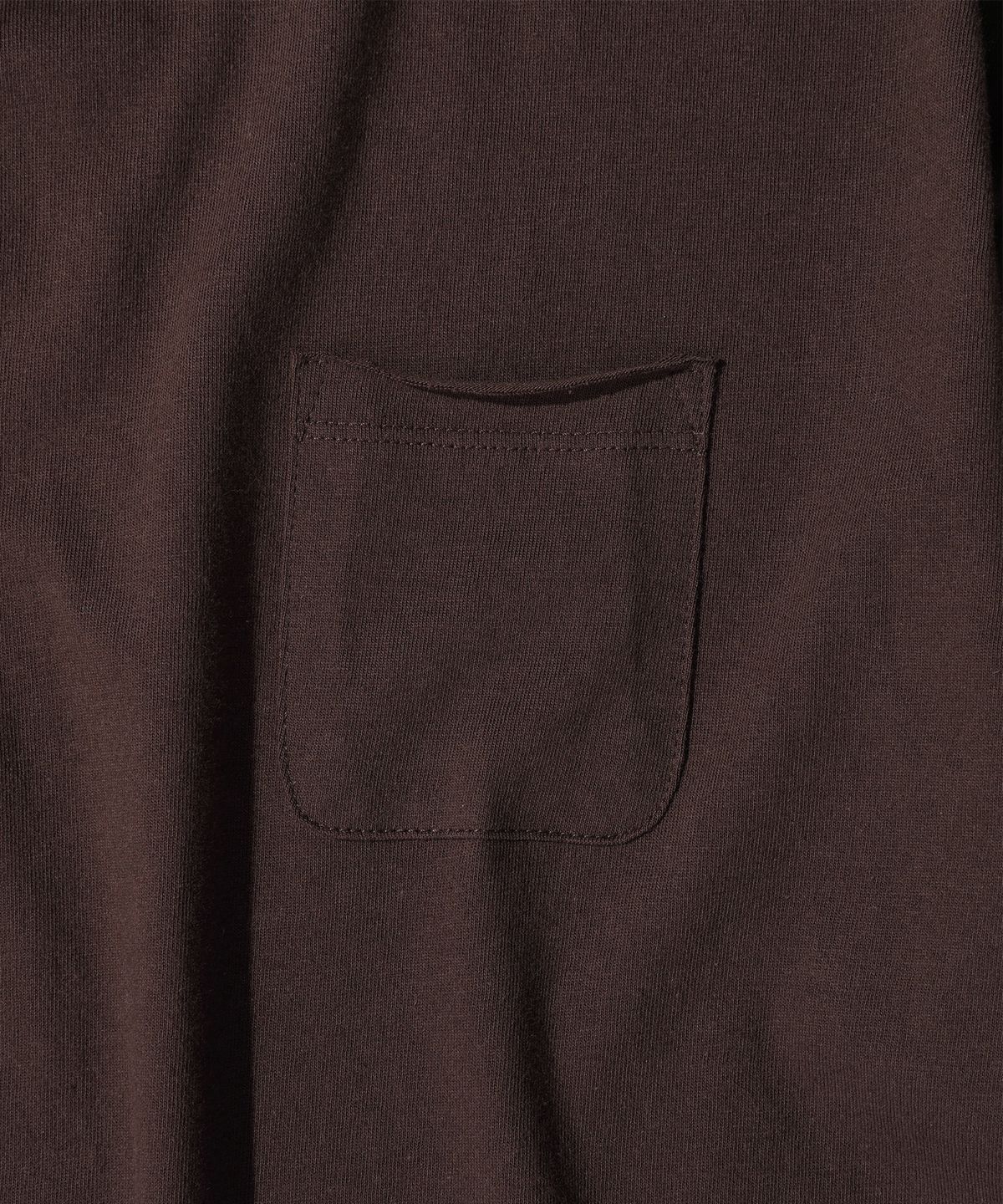 에이카화이트(AECA) AECA 2TONE POCKET LAYERED LONG SLEEVE (3color)
