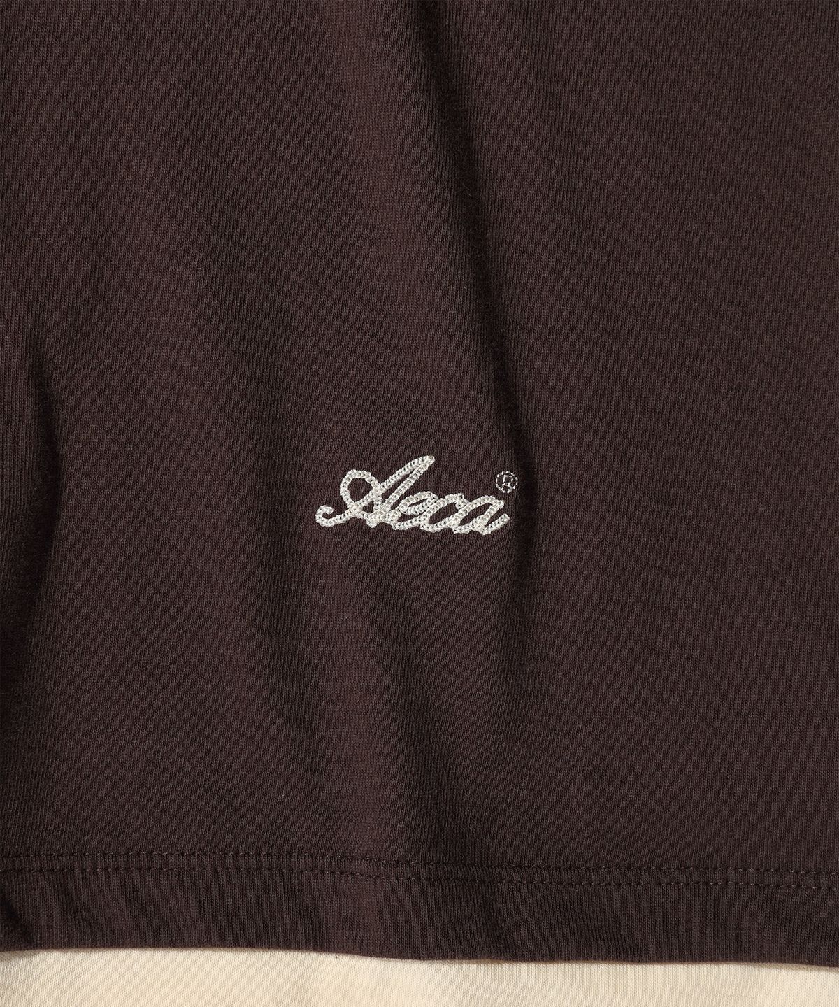 에이카화이트(AECA) AECA 2TONE POCKET LAYERED LONG SLEEVE (3color)