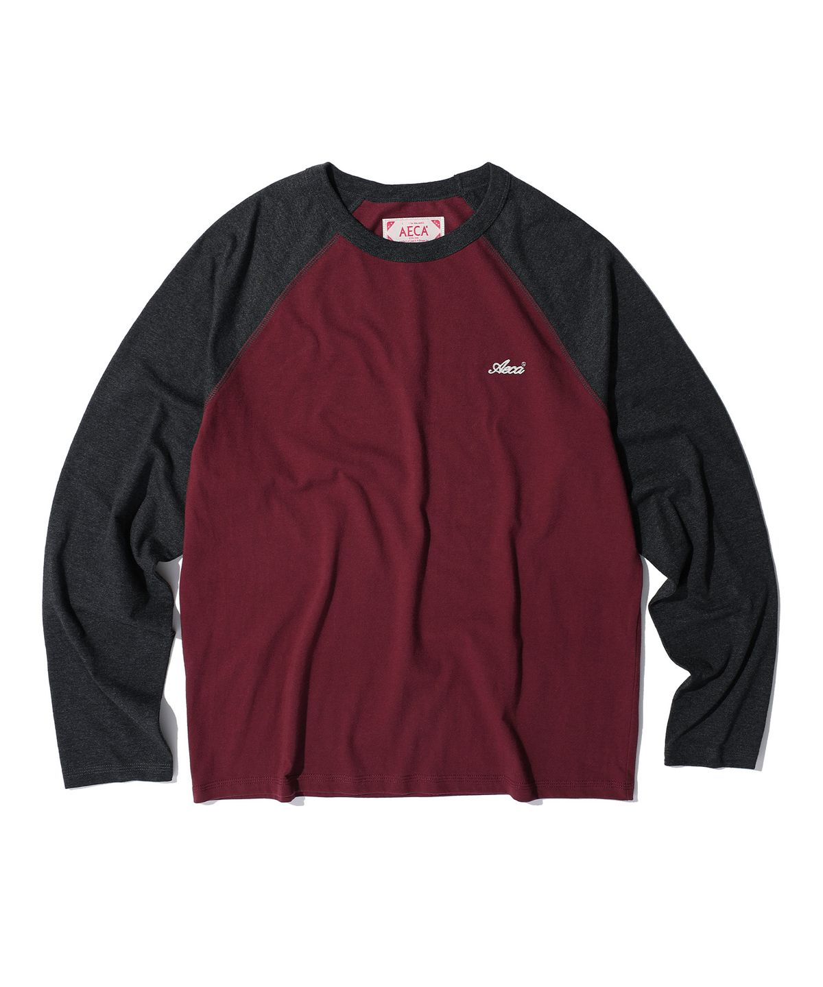 에이카화이트(AECA) AECA 2TONE POCKET RAGLAN TEE (3color)