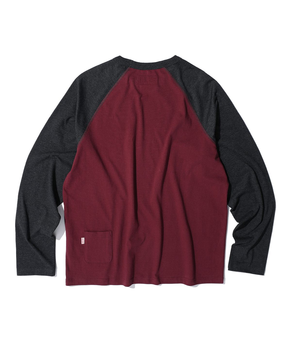 에이카화이트(AECA) AECA 2TONE POCKET RAGLAN TEE (3color)