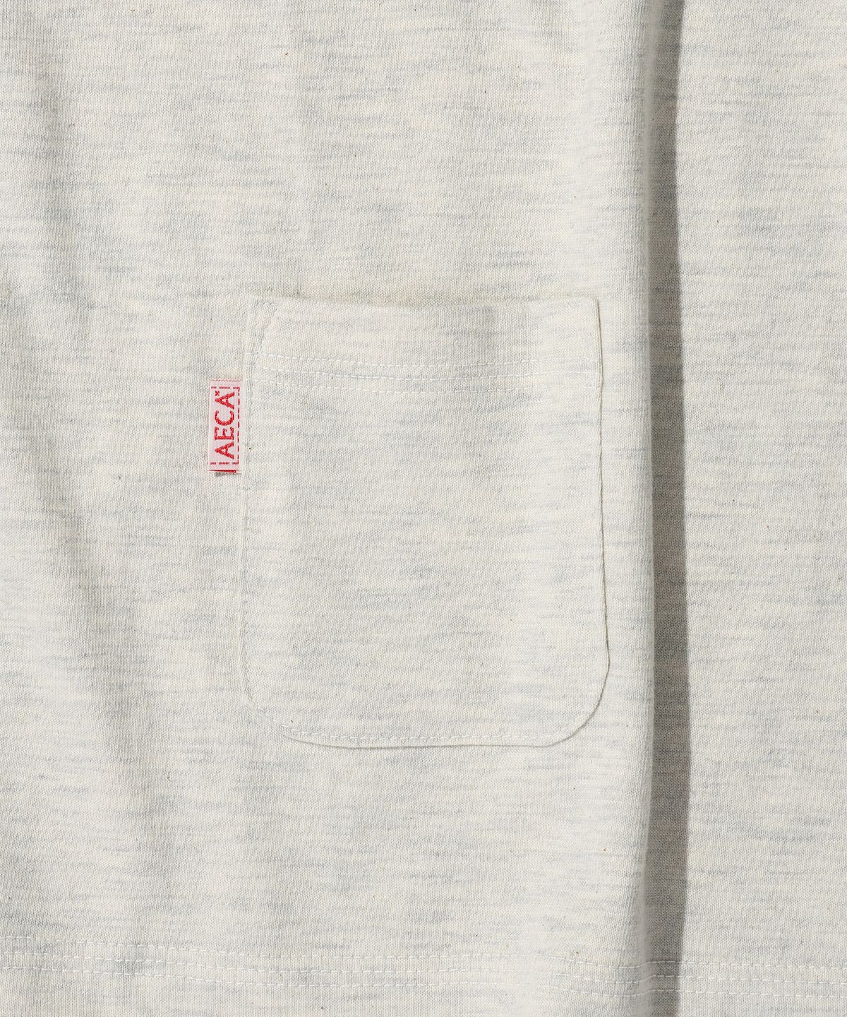 에이카화이트(AECA) AECA 2TONE POCKET RAGLAN TEE (3color)
