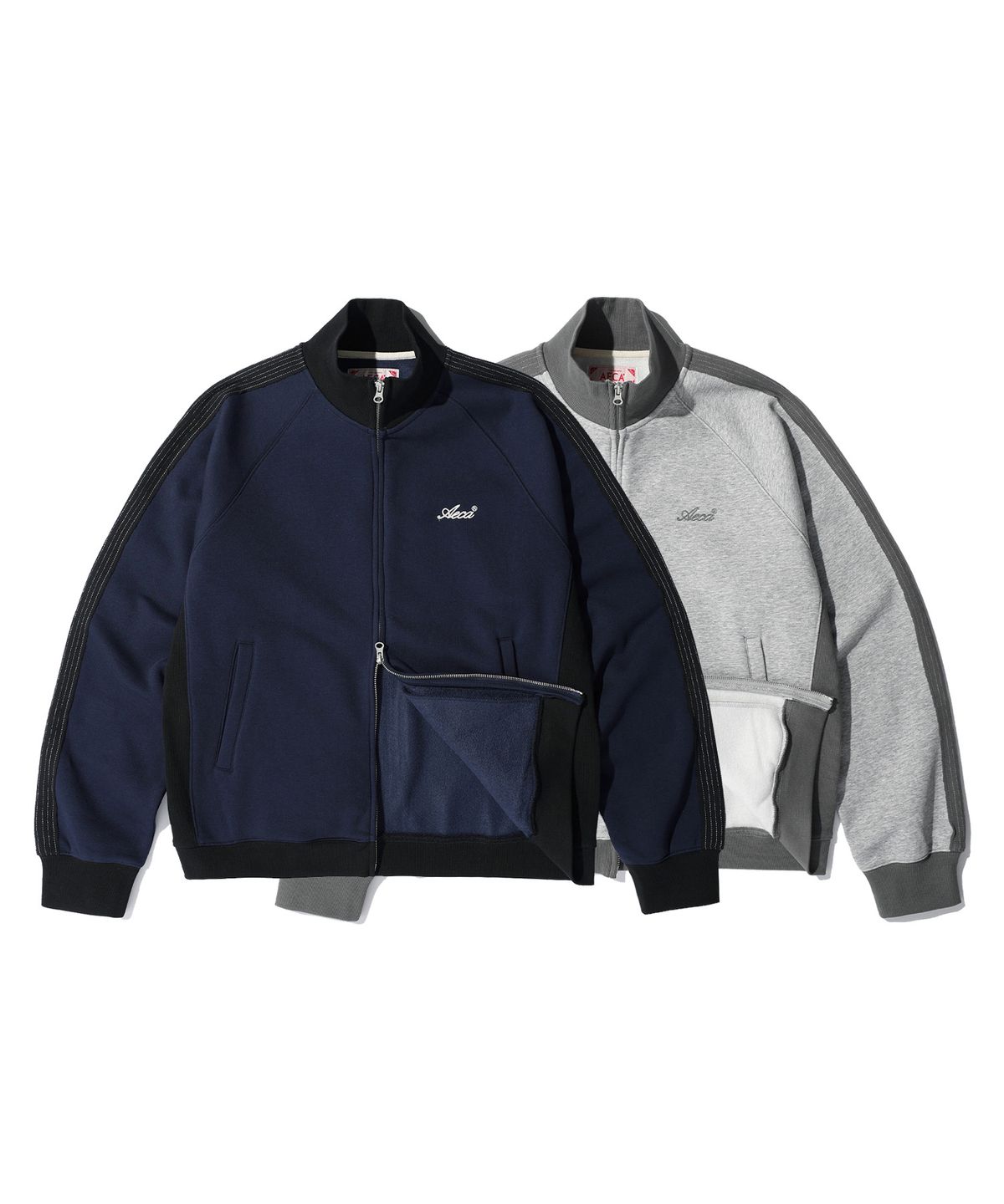 에이카화이트(AECA) AECA BRUSHED SWEAT TRACK JACKET (2color)