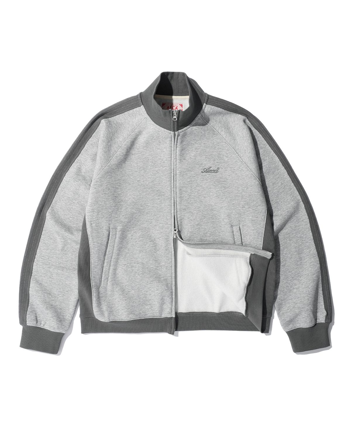 에이카화이트(AECA) AECA BRUSHED SWEAT TRACK JACKET (2color)