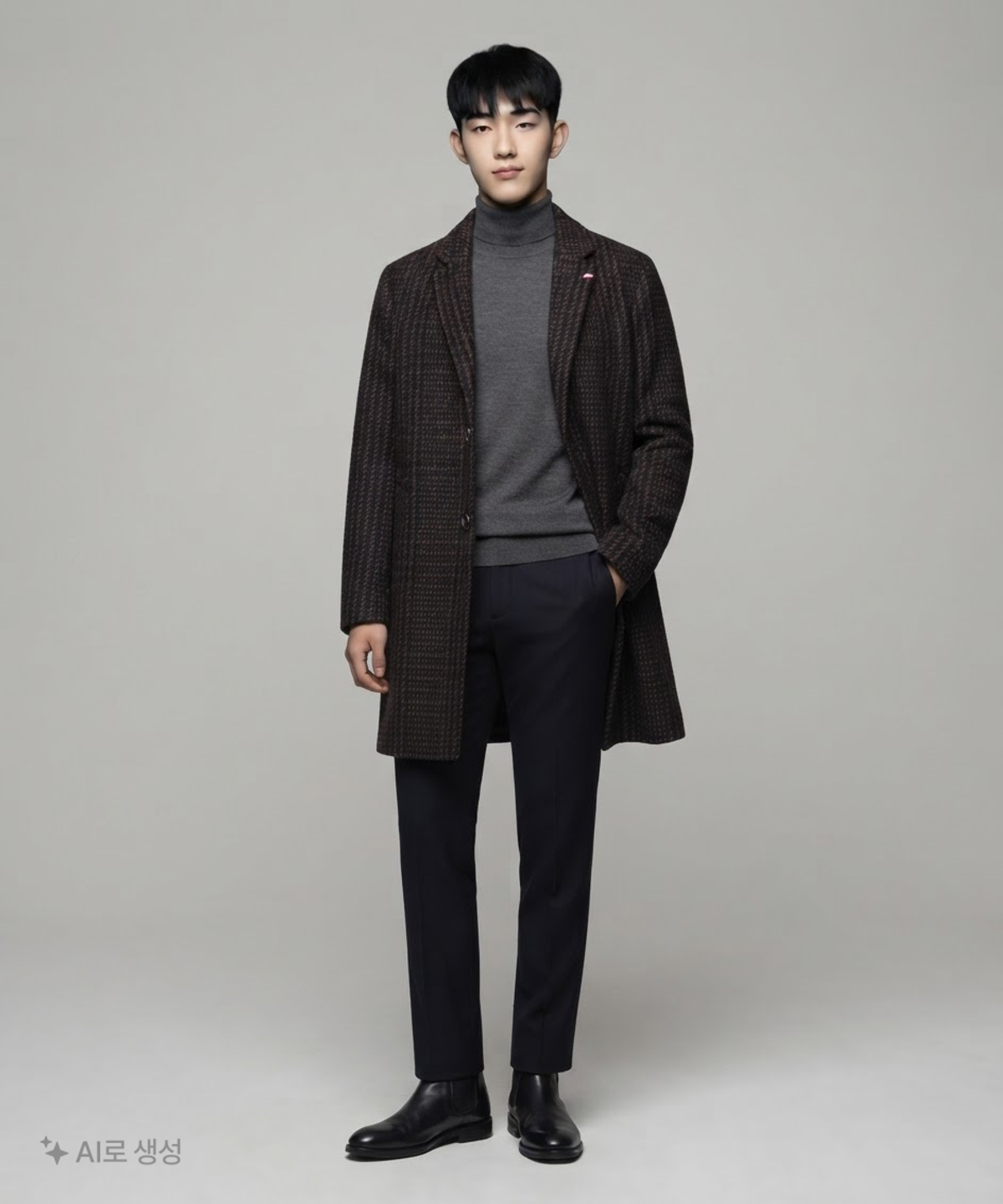 타미힐피거(TOMMY HILFIGER) 겨울 싱글 코트 M