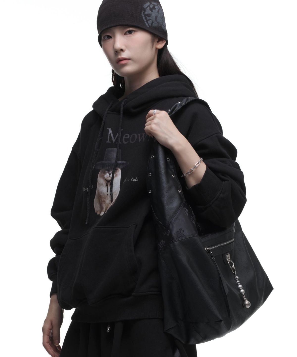 칠 하나 투 구육(71TO96) 모릿백, Morit Bag (Black)