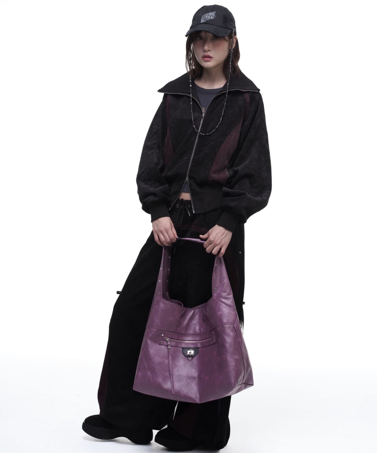 칠 하나 투 구육(71TO96) 모릿백, Morit Bag (Purple)