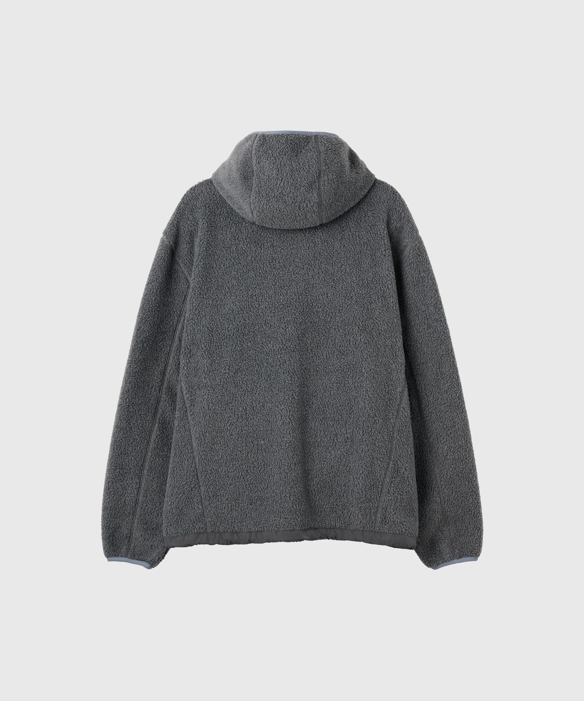 제너럴아이디어(GENERALIDEA) UNISEX 하이넥 반집업 플리스 아노락 [CHARCOAL] / GF3USS005