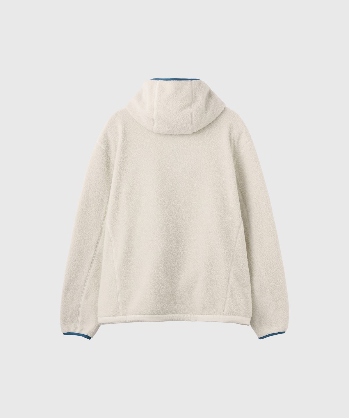 제너럴아이디어(GENERALIDEA) UNISEX 하이넥 반집업 플리스 아노락 [IVORY] / GF3USS005