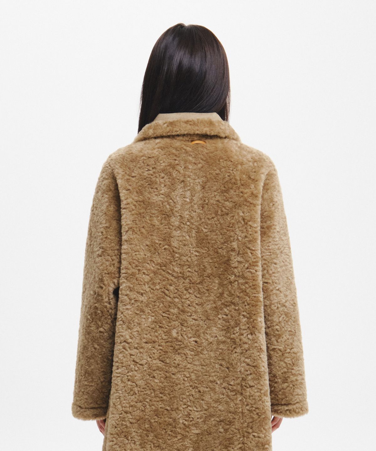 제너럴아이디어(GENERALIDEA) 리버시블 테디베어 롱코트 [KHAKI BEIGE] / GF4LCT502
