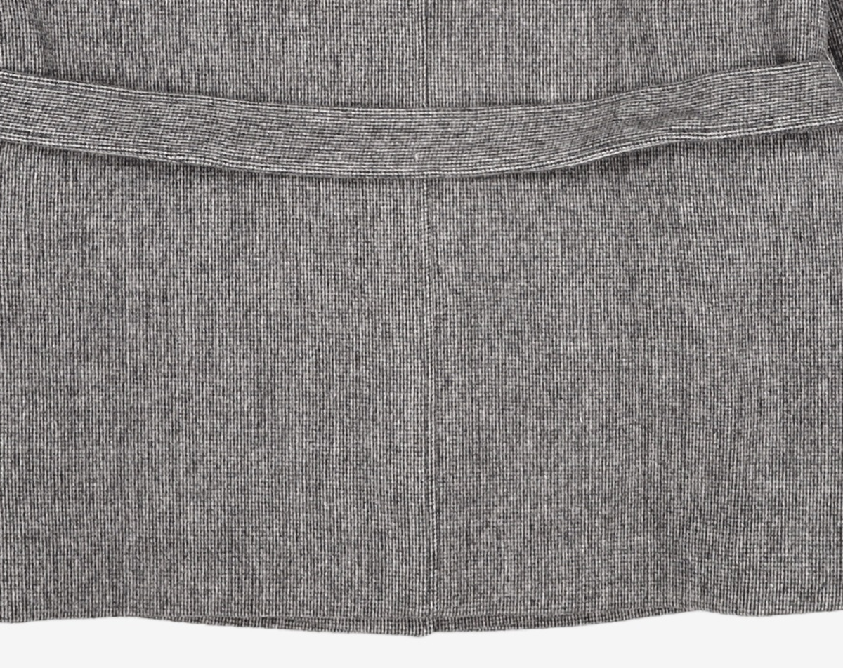 룩캐스트(LOOKAST) 베일리 울 하프 코트_차콜 / BAILEY WOOL HALF COAT_CHARCOAL ONE SIZE